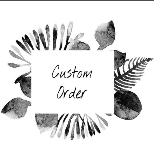 Custom Order for Sharmin